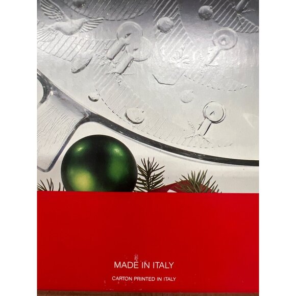 Christmas Tree Crystal Platter With Box - Picture 3 of 5
